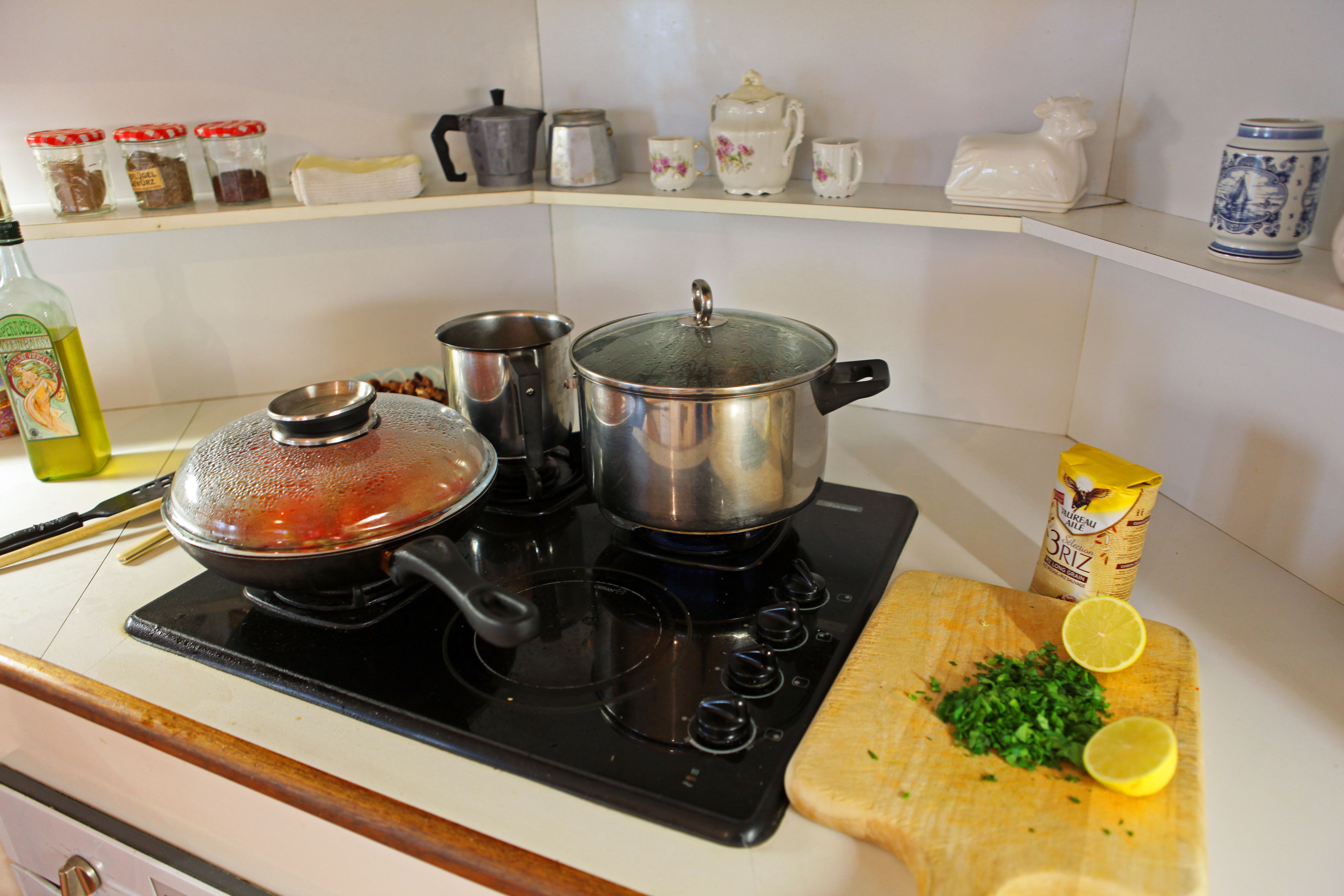 Küche mit Herd 2 | Villa "L'Aigo Claro"